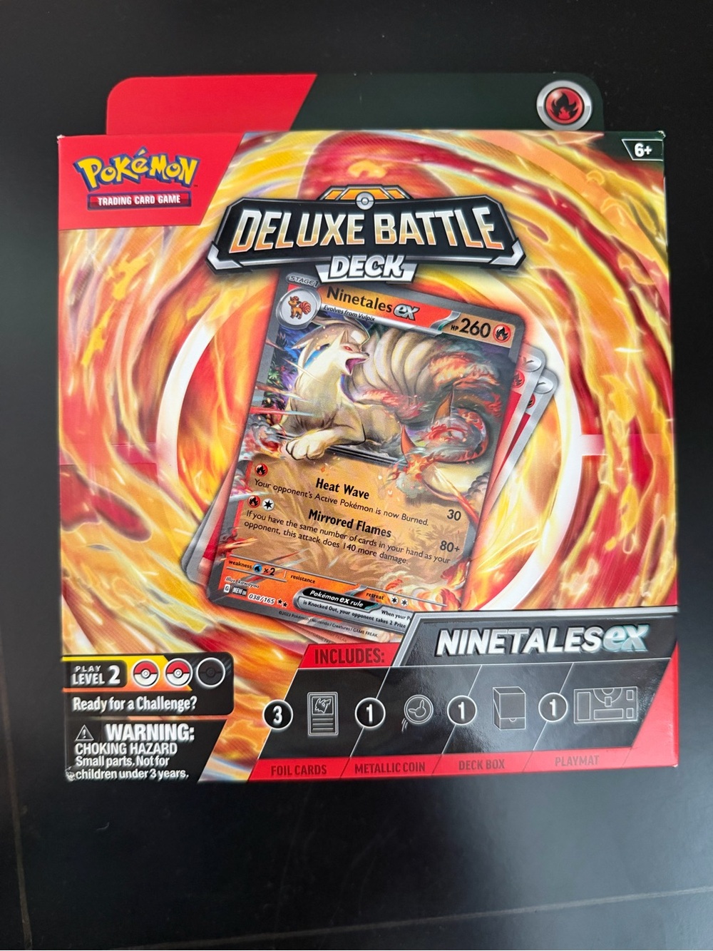 Pokemon Deluxe Battle Deck - Red Green Black